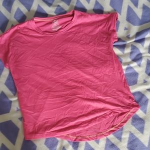 Girls 10/12 pink t shirt